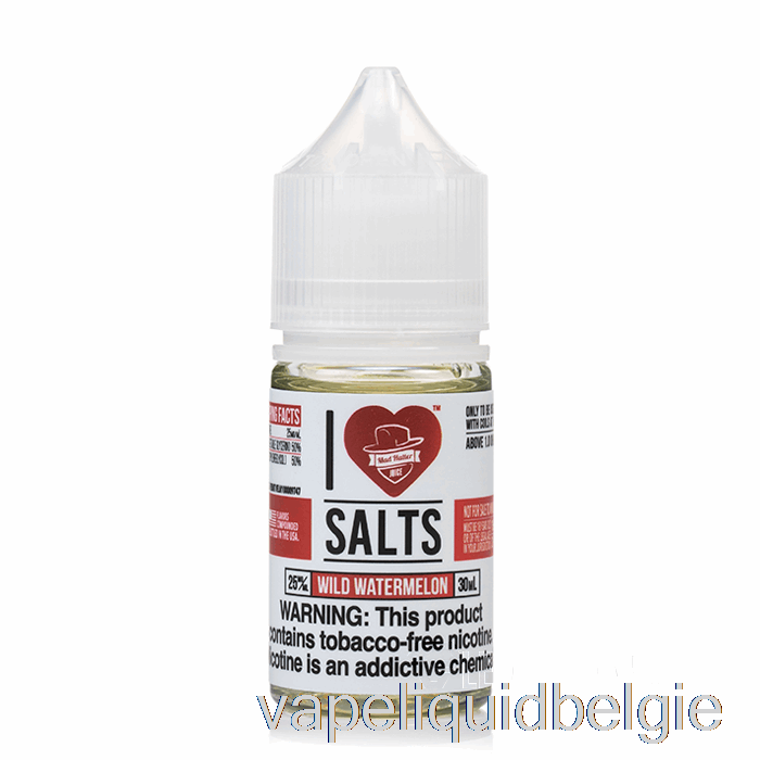 Vape Smaken Wilde Watermeloen - Ik Hou Van Zouten - 30ml 25mg
